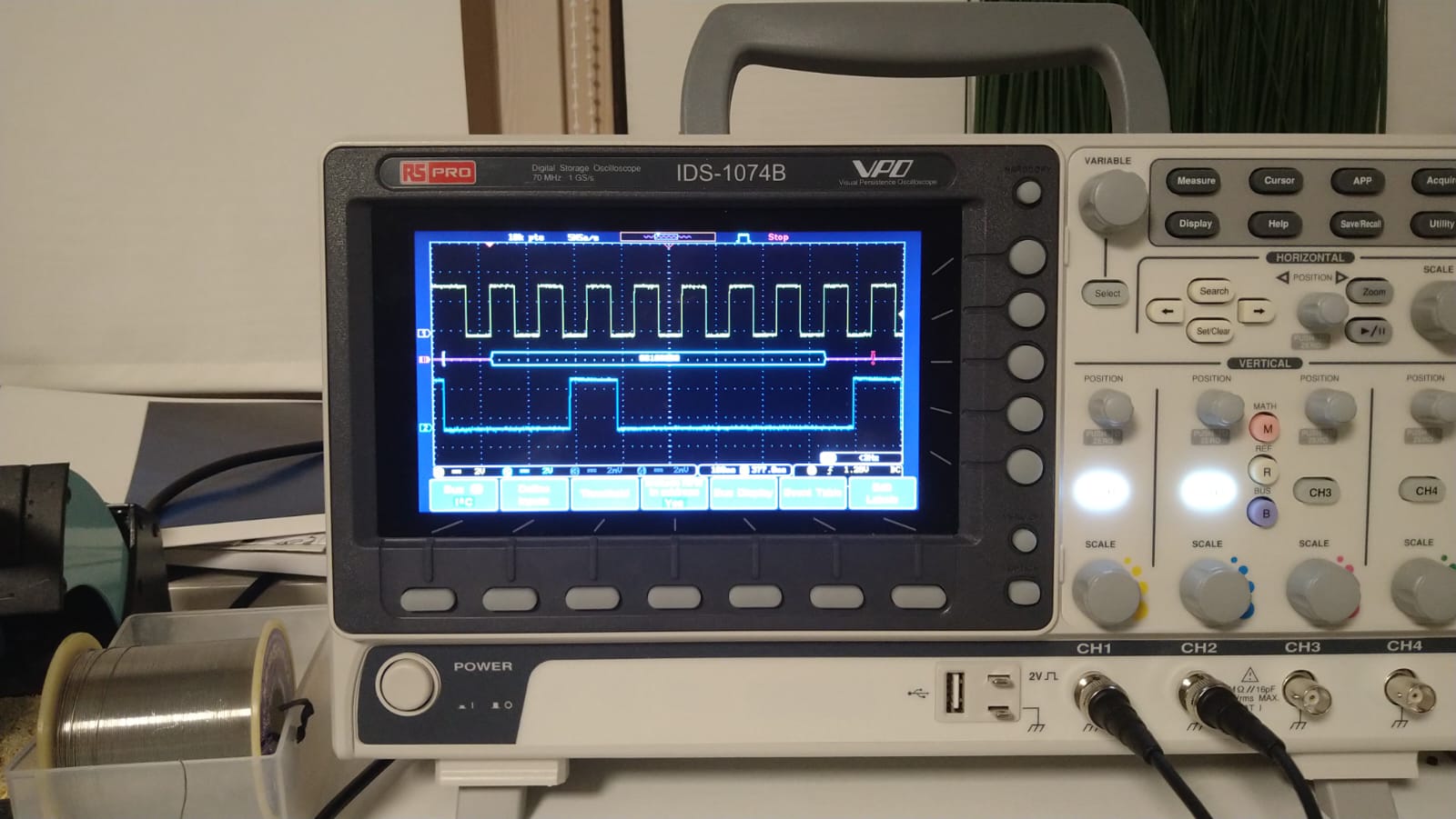 Debugging I2S Protcol on a Scope